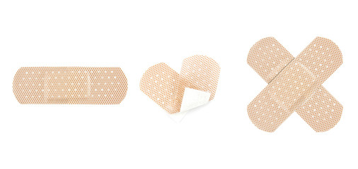 three style plaster band