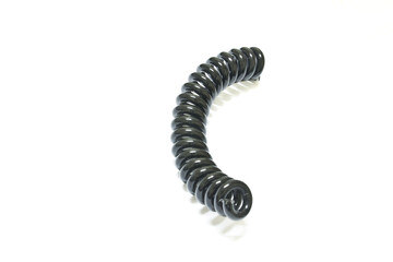 black spiral rubber