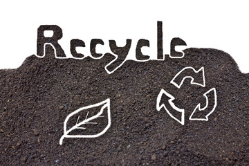 coffee grounds write recycle