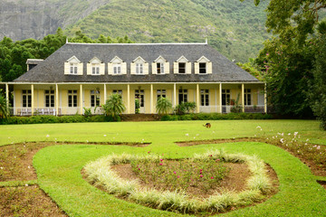 africa, colonial eureka house in moka