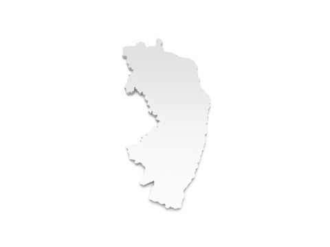 3D Karte Landkreis G&ouml;rlitz