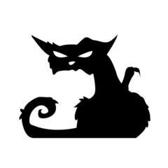 silhouettes cat