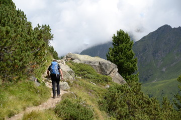 Wandern an der Franz-Senn-Hütte
