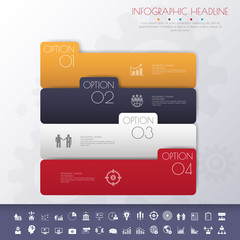 Design flat shadow template banners /graphic or website .Vector/