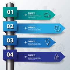 Design flat shadow arrow banners /graphic or website .Vector/EPS