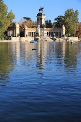Fototapeta na wymiar Madrid - Retiro Park