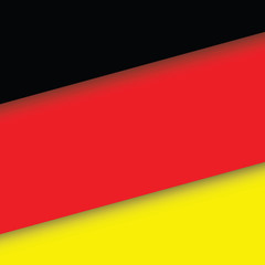 Obraz premium Germany flag background with shadow