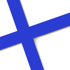 Finland 3d square Button