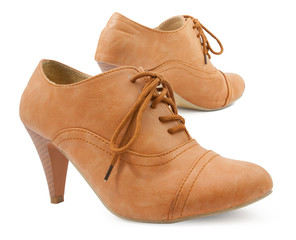 female leather shoes