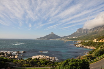 Malerische K&uuml;ste bei Kapstadt