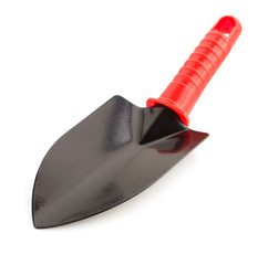garden spade isolated on white