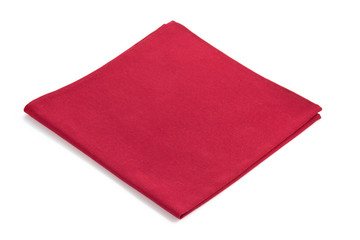napkin on white background
