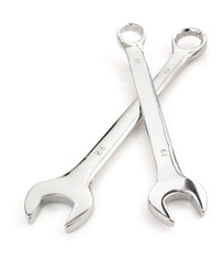 wrench tool on white background