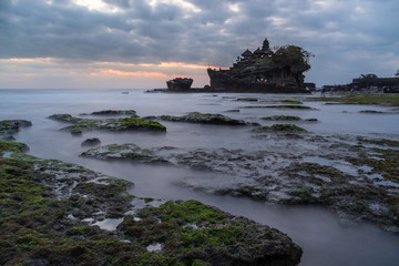 Sunset at Tanah lot © skazzjy