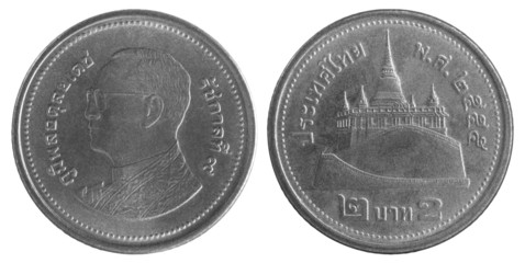 thai baht coin