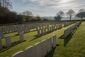 Military Cemetary in France (WW1)