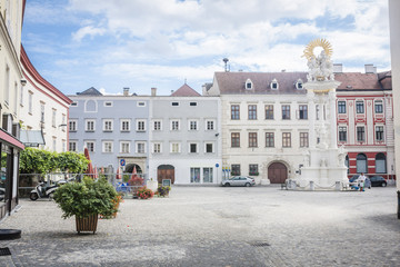 square in Stein-Krems.Austria