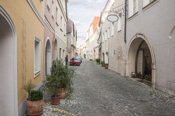 square in Stein-Krems.Austria