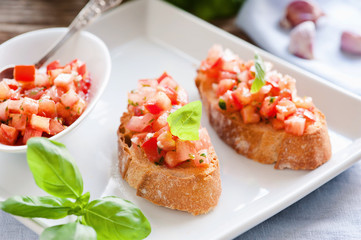 leckeres bruschetta