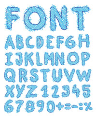 sketch alphabet Hand drawn.