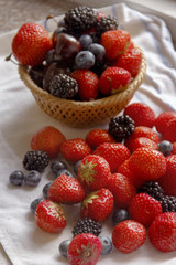 Fresh summer berries