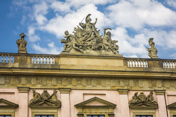 Close-up on building in Berlin