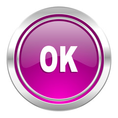 ok violet icon