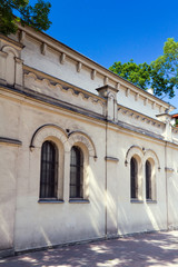 Obraz premium tempel synagogue in distric of krakow kazimierz in poland