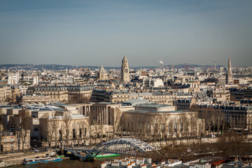 Fototapeta premium View over the rooftops of Paris