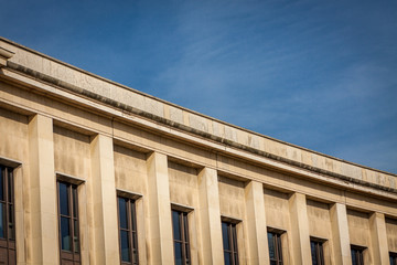 Exterior of a historical townhouse in Paris