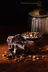 coffee and chocolate