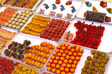 Marzipan shapes