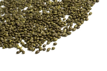 Green coffee beans