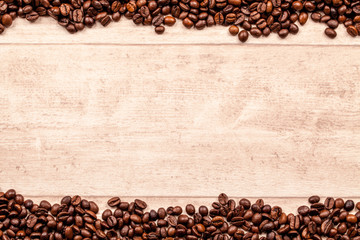 Coffee shop beans drink beverage wooden background