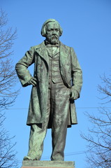 Monument to great russian composer Mikhail Glinka