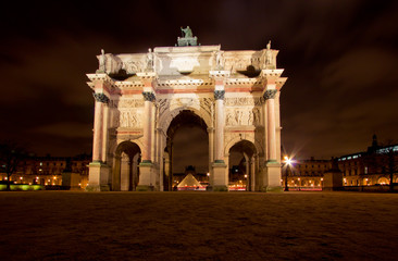 Fototapeta na wymiar Carousel Arch in Paris