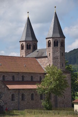 Fototapeta na wymiar Das Kloster in Bursfelde Landkreis Göttingen