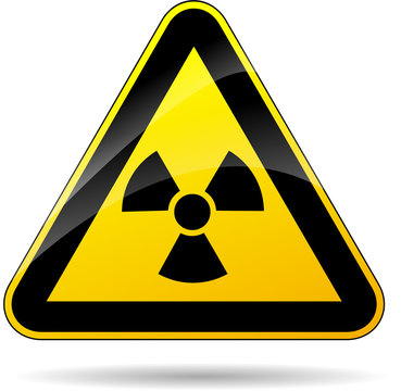 radioactivity yellow sign