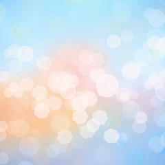 Abstract Bokeh lights background