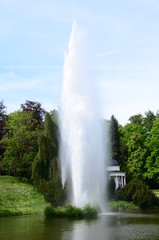 Fontäne im Bergpark Kassel