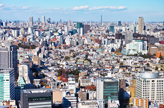 東京の広尾の高級住宅街エリア