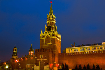 Fototapeta na wymiar Red square, Moscow, Russia