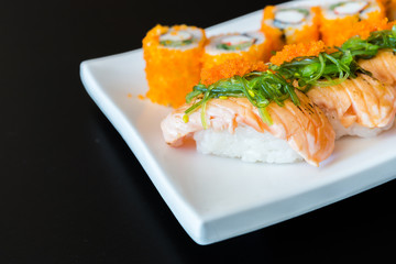 Salmon sushi