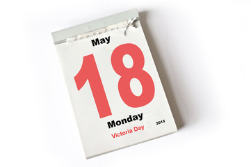 18. May 2015 Victoria Day