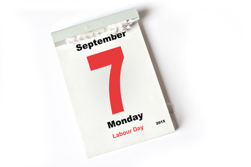 7. September 2015  Labur Day