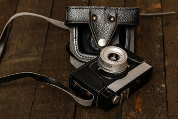 Retro photo camera