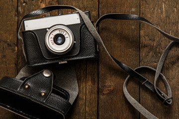 Retro photo camera