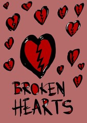 Broken hearts