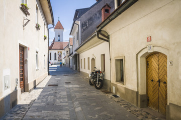 street in Kamnik, Slovenia