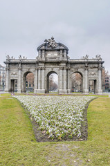 Naklejka premium Puerta de Alcala w Madrycie, Hiszpania
